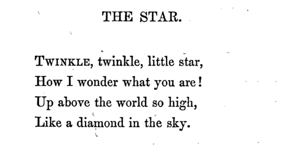 Twinkle Twinkle Little Star': what are the full lyrics and who wrote the  lullaby? - Classic FM